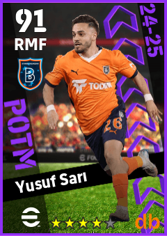 Yusuf Sarı — RMF, OVR 91, MAX 91