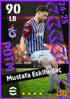 Mustafa Eskihellaç — LB, OVR 90, MAX 90