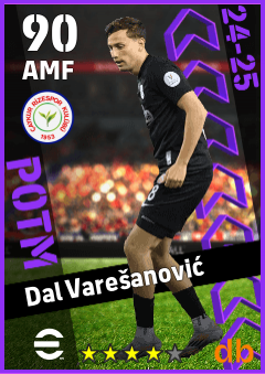 Dal Varešanović — AMF, OVR 90, MAX 90