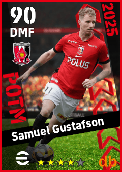 Samuel Gustafson eFootball player card