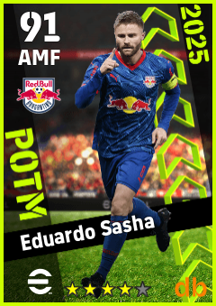 Eduardo Sasha — AMF, OVR 91, MAX 91