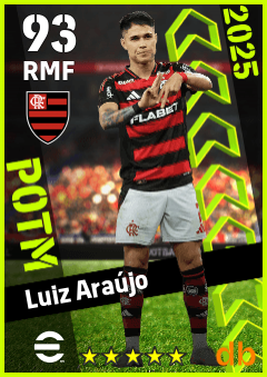 Luiz Araújo — RMF, OVR 93, MAX 93