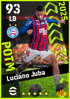 Luciano Juba — LB, OVR 93, MAX 93