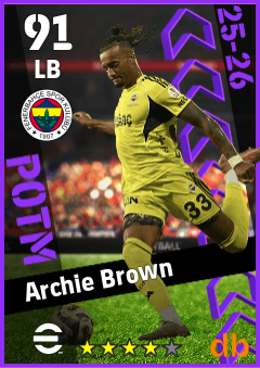 Archie Brown — LB, OVR 91, MAX 91
