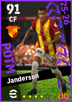 Janderson — CF, OVR 91, MAX 91