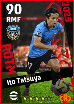 Ito Tatsuya — RMF, OVR 90, MAX 90