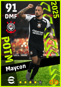 Maycon — DMF, OVR 91, MAX 91