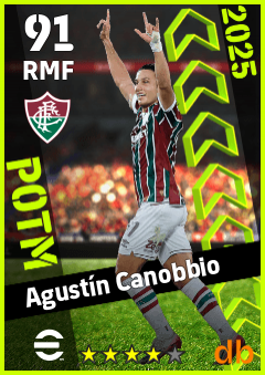 Agustín Canobbio — RMF, OVR 91, MAX 91