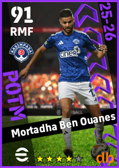 Mortadha Ben Ouanes — RMF, OVR 91, MAX 91