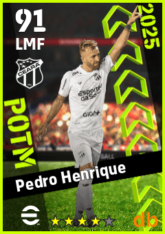 Pedro Henrique — LMF, OVR 91, MAX 91