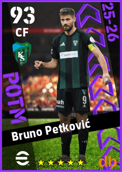 Bruno Petković — CF, OVR 93, MAX 93