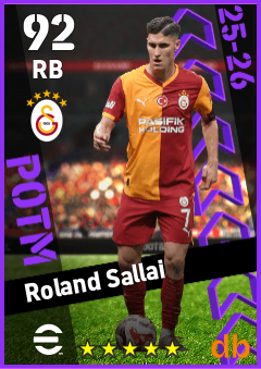 Roland Sallai — RB, OVR 92, MAX 92