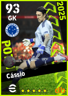 Cássio — GK, OVR 93, MAX 93