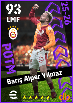 Barış Alper Yılmaz — LMF, OVR 93, MAX 93
