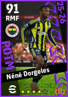 Néné Dorgeles — RMF, OVR 91, MAX 91
