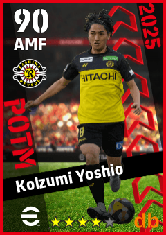 Koizumi Yoshio — AMF, OVR 90, MAX 90
