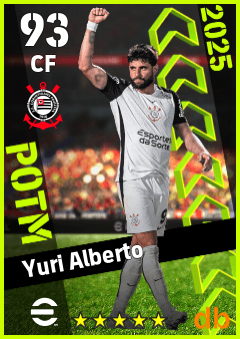 Yuri Alberto — CF, OVR 93, MAX 93