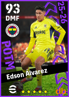 Edson Álvarez — DMF, OVR 93, MAX 93