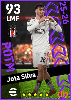 Jota Silva — LMF, OVR 93, MAX 93
