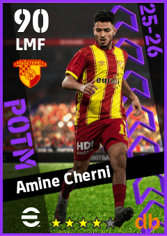 Amine Cherni — LMF, OVR 90, MAX 90