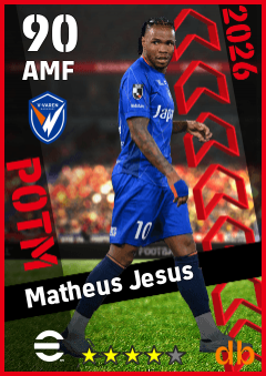 Matheus Jesus — AMF, OVR 90, MAX 90