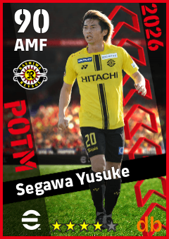 Segawa Yusuke — AMF, OVR 90, MAX 90