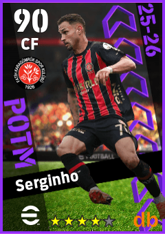 Serginho eFootball player card