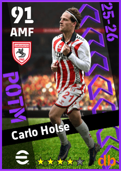 Carlo Holse — AMF, OVR 91, MAX 91