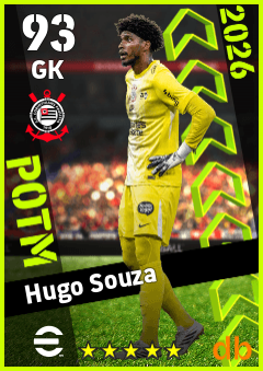 Hugo Souza — GK, OVR 93, MAX 93