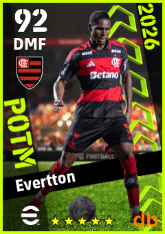 Evertton — DMF, OVR 92, MAX 92