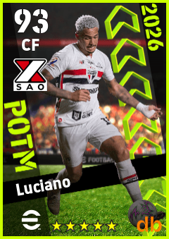 Luciano — CF, OVR 93, MAX 93
