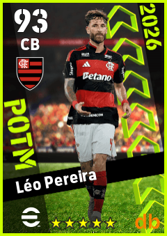 Léo Pereira — CB, OVR 93, MAX 93