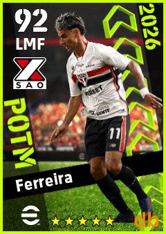 Ferreira — LMF, OVR 92, MAX 92