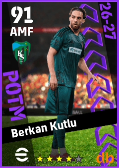 Berkan Kutlu — AMF, OVR 91, MAX 91
