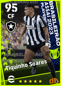 Tiquinho Soares — CF, OVR 95, MAX 95