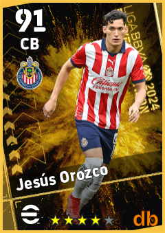 Jesús Orozco — CB, OVR 91, MAX 91