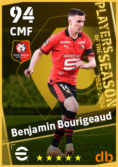 Benjamin Bourigeaud eFootball player card
