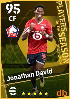 Jonathan David eFootball player card