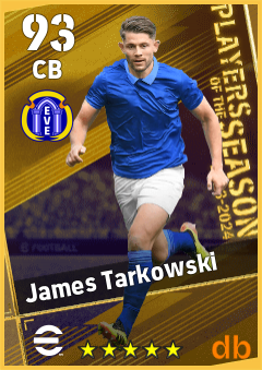 James Tarkowski — CB, OVR 93, MAX 93