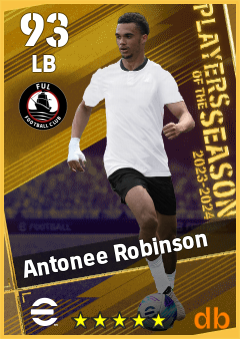 Antonee Robinson — LB, OVR 93, MAX 93