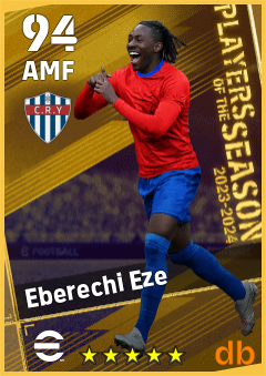Eberechi Eze — AMF, OVR 94, MAX 94