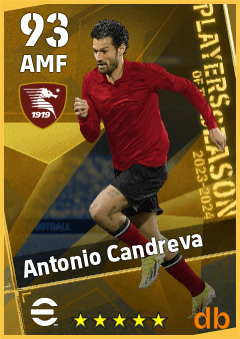 Antonio Candreva — AMF, OVR 93, MAX 93
