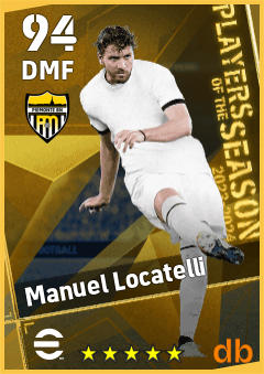 Manuel Locatelli — DMF, OVR 94, MAX 94