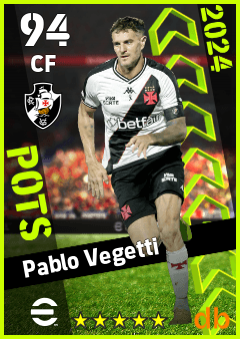 Pablo Vegetti — CF, OVR 94, MAX 94