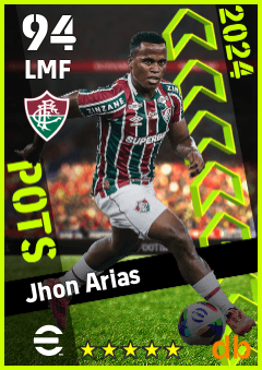Jhon Arias eFootball player card