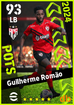 Guilherme Romão — LB, OVR 93, MAX 93