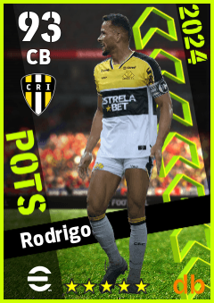 Rodrigo — CB, OVR 93, MAX 93