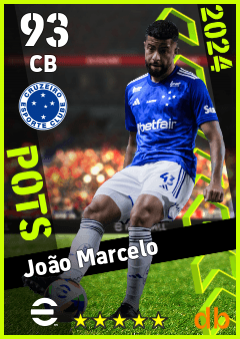 João Marcelo — CB, OVR 93, MAX 93