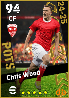 Chris Wood — CF, OVR 94, MAX 94