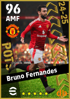 Bruno Fernandes eFootball player card